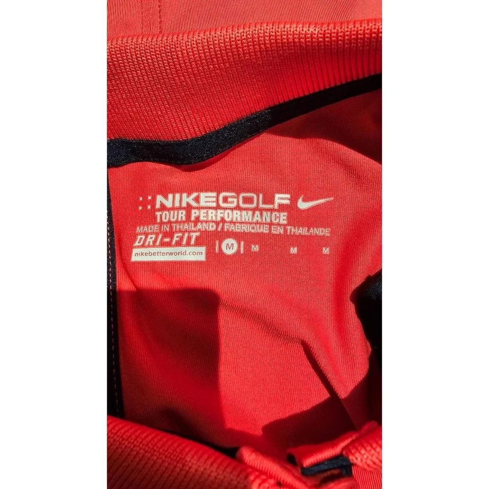 NIKE GOLF Women’s‎ Red Dri-FIT Sleeveless Polo Top Size M